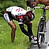 Andy Schleck mit Defekt bei der �sterreich-rundfahrt 2005